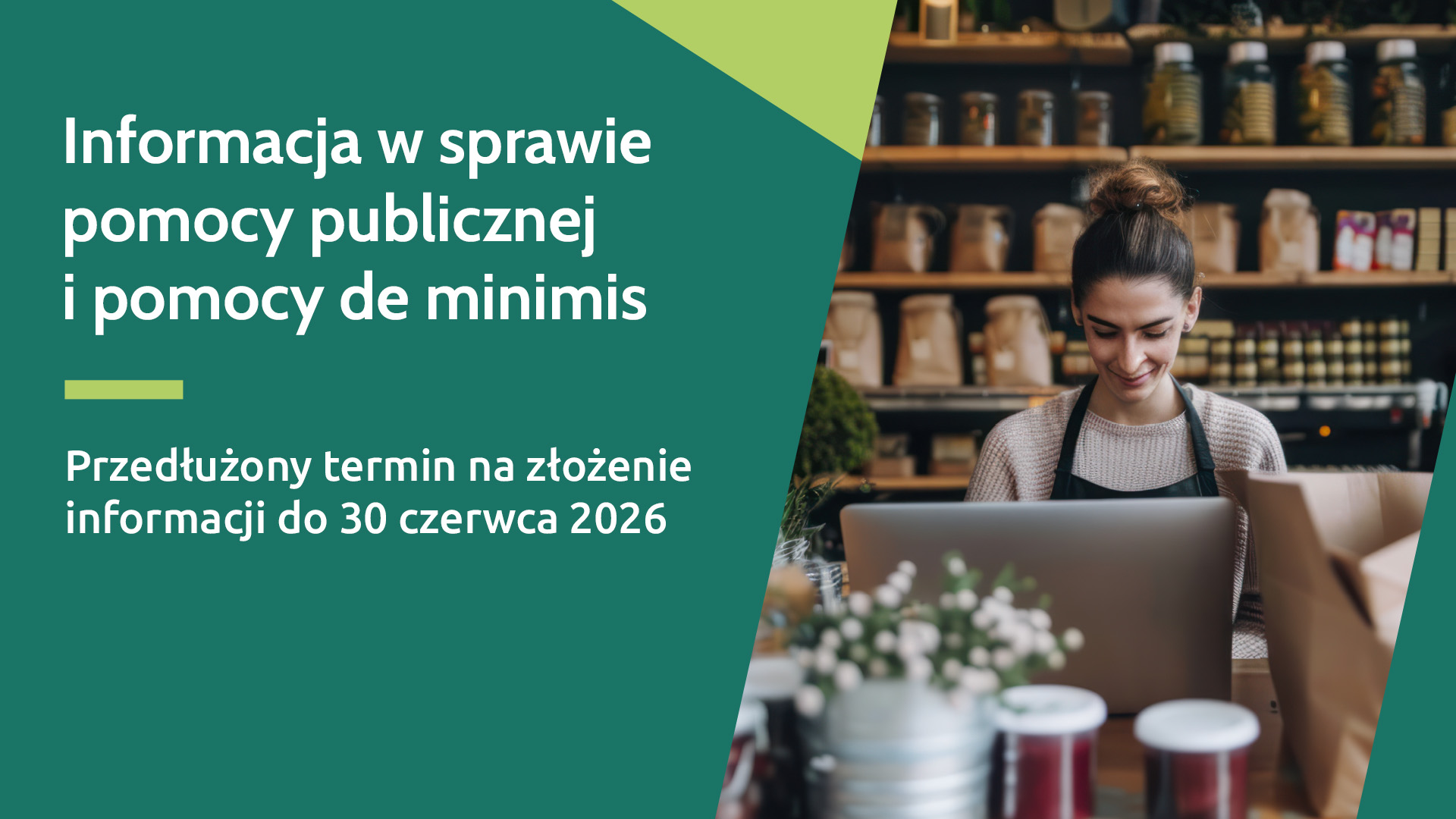 Komunikat w sprawie pomocy publicznej i pomocy de minimis.