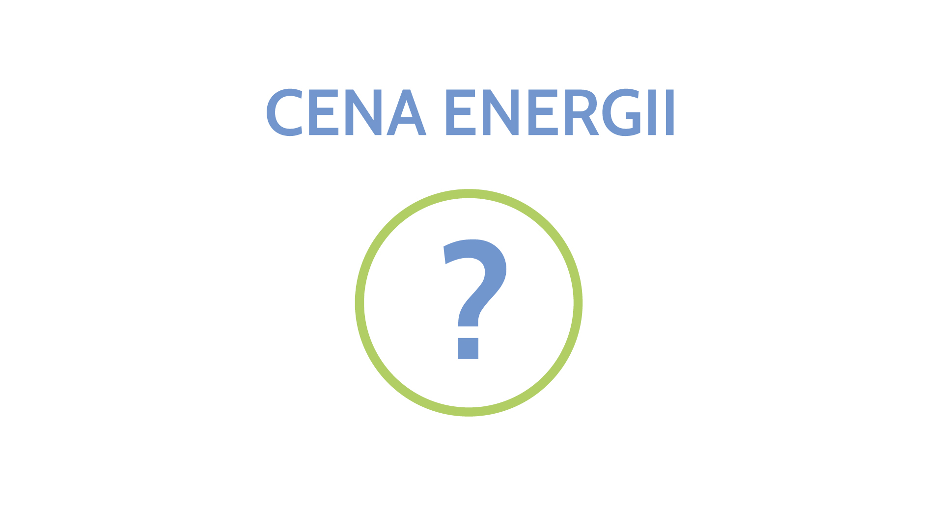 cena energii