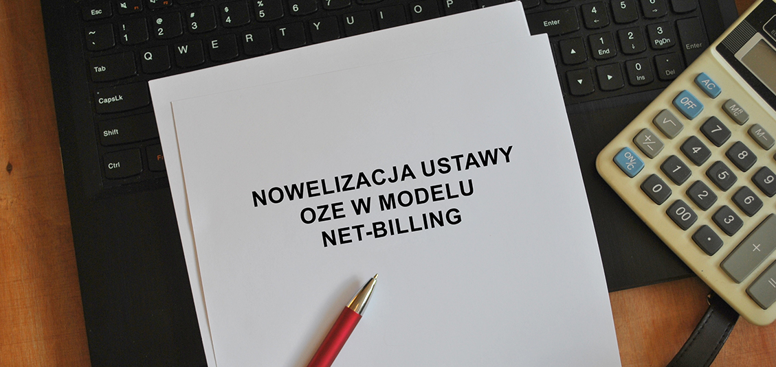 Nowelizacja ustawy OZE w modelu net-billing