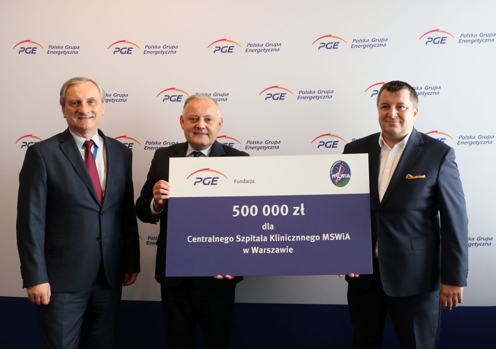 PGE wsparła Centralny Szpital Kliniczny MSWiA w Warszawie