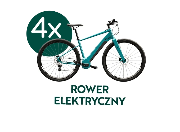 Nagroda: 4 x rower elektryczny