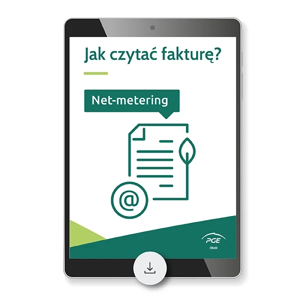 jak czytać fakturę w rozliczeniu net metering